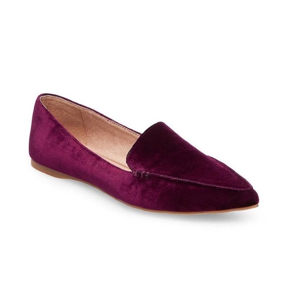 steve madden burgundy loafers
